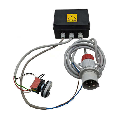 Scheda bassa tensione 230/400 V mod. TGFR16 con scatola pulsante e cavo trifase - 4KitchensParts