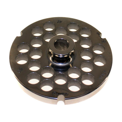 Piastra per tritacarne inox Ø FORI 12 NR. TACCHE 3 SP. 10 mod. 32