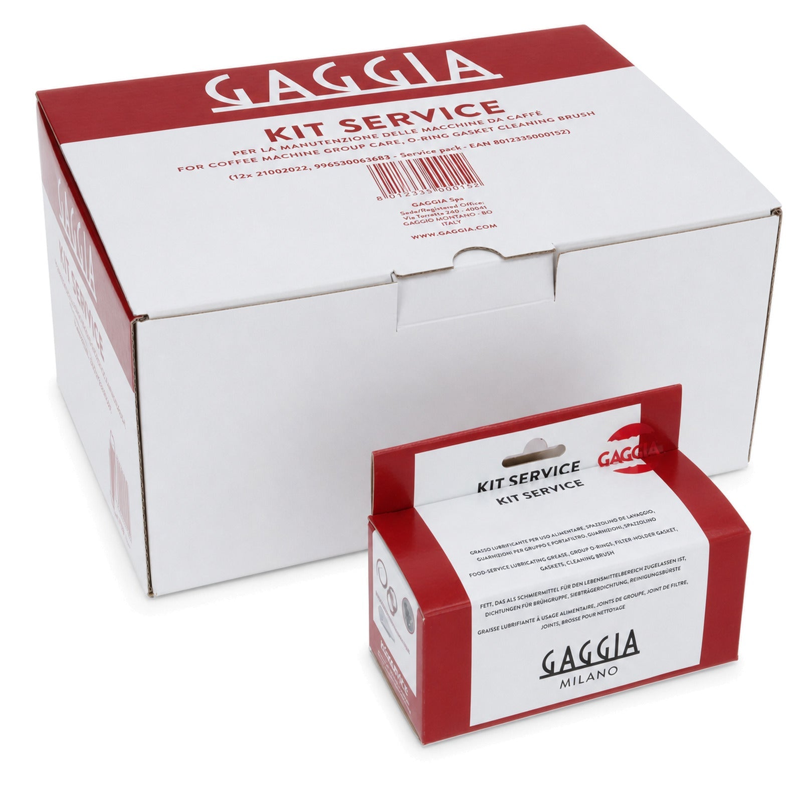 Kit Scatola Manutenzione 12Pz. Gaggia Saeco compatibile con GAGGIA HOUSEHOLD - 4KP-L-CAF-00109 - 4KitchensParts