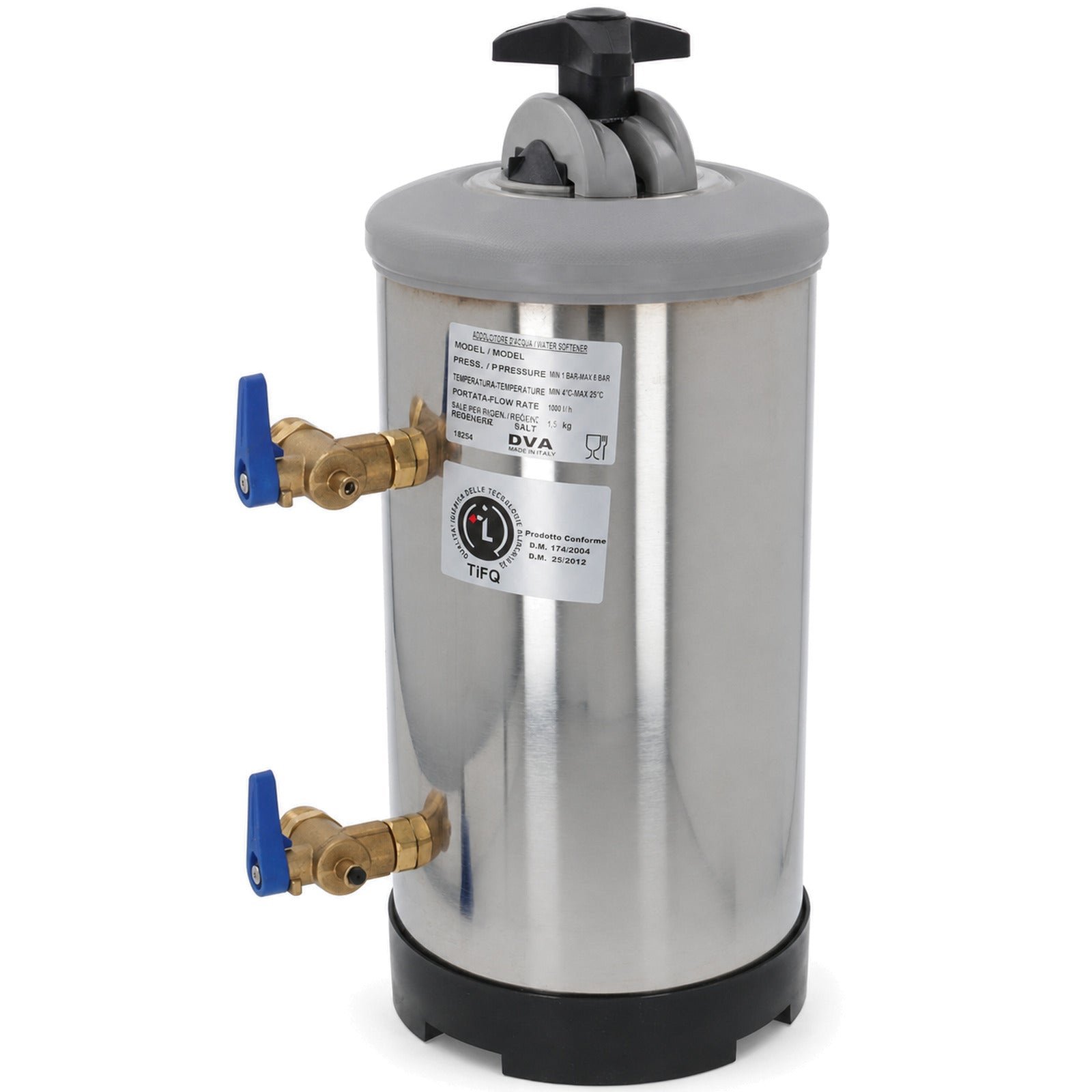 Addolcitore Manuale 12 L Ø 3/4" compatibile con ALPENINOX - 4KP-L-CAF-00236 - 4KitchensParts