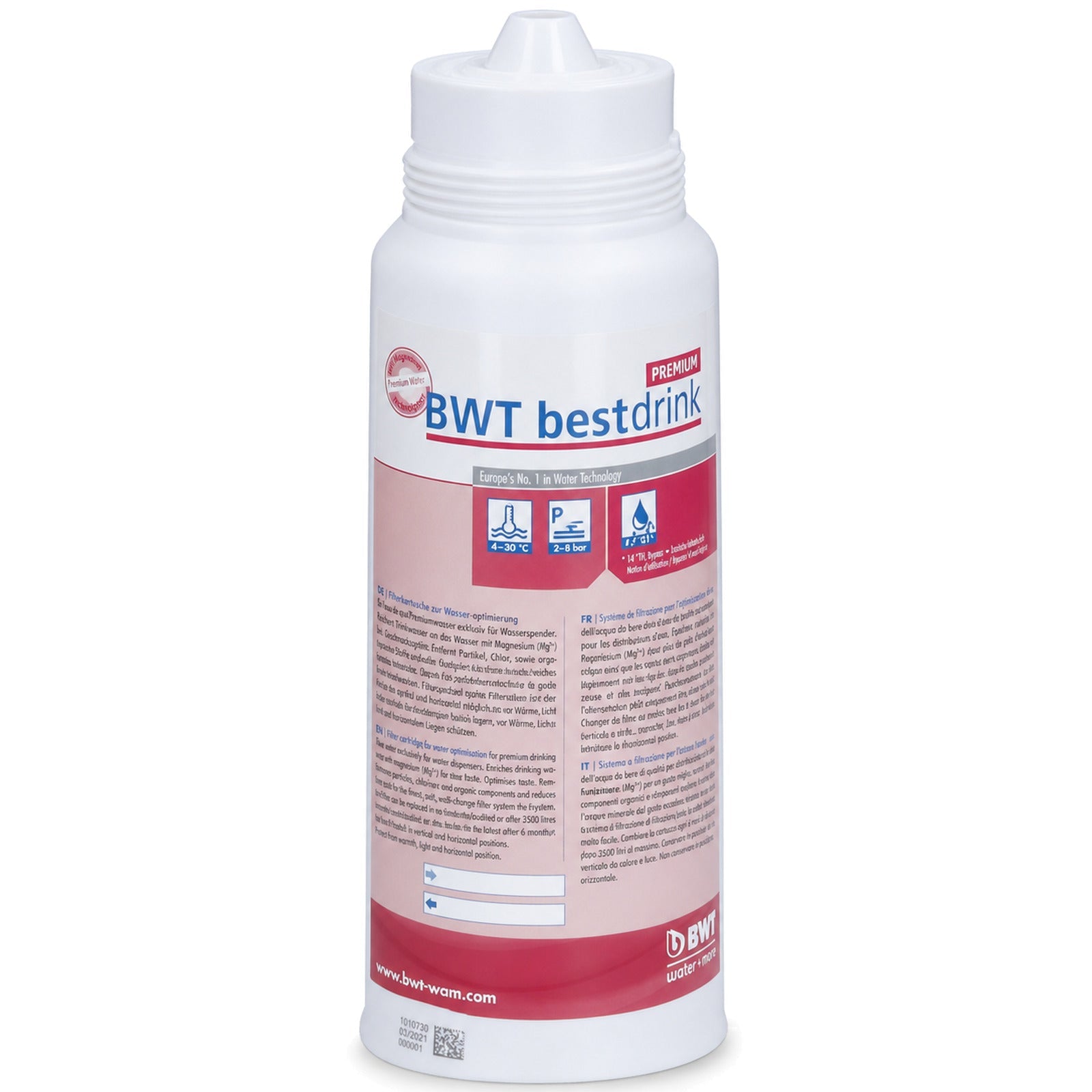Cartuccia Filtro Bwt Bestdrink V compatibile con BWT WATER MORE - 4KP-L-CAF-00251 - 4KitchensParts