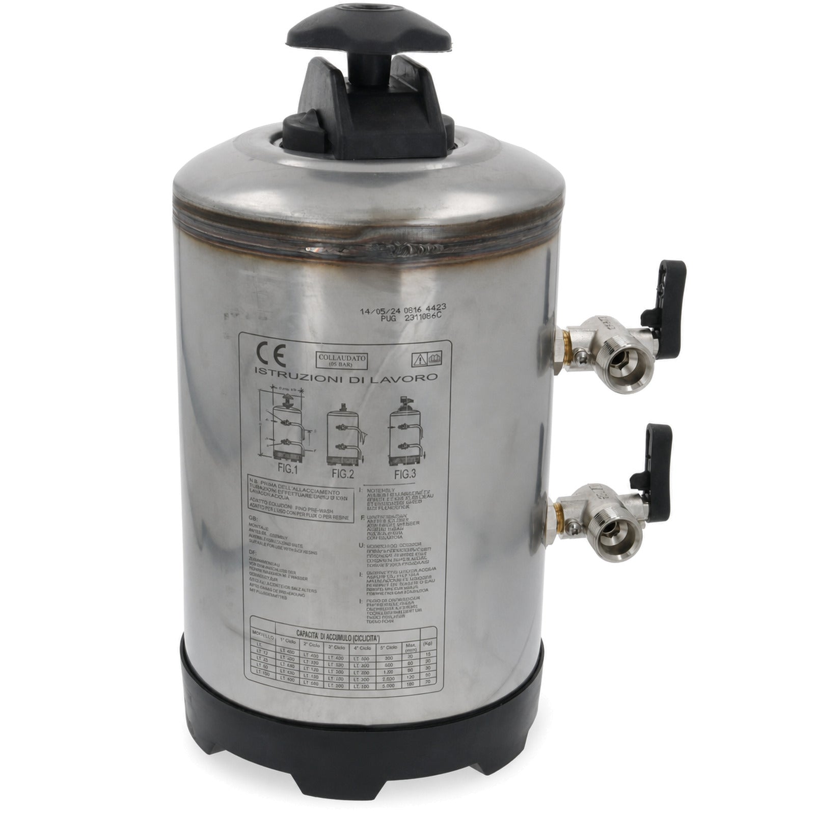 Addolcitore Manuale 8 L Ø 3/4" - 4KP-L-CAF-00258 - 4KitchensParts