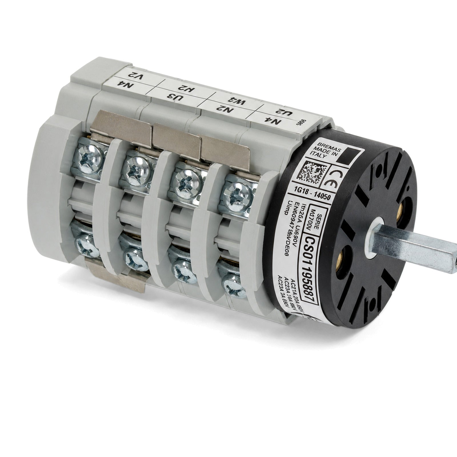Commutatore 0-2 Posizioni 20A 600V compatibile con CASADIO - 4KP-L-CAF-00293 - 4KitchensParts