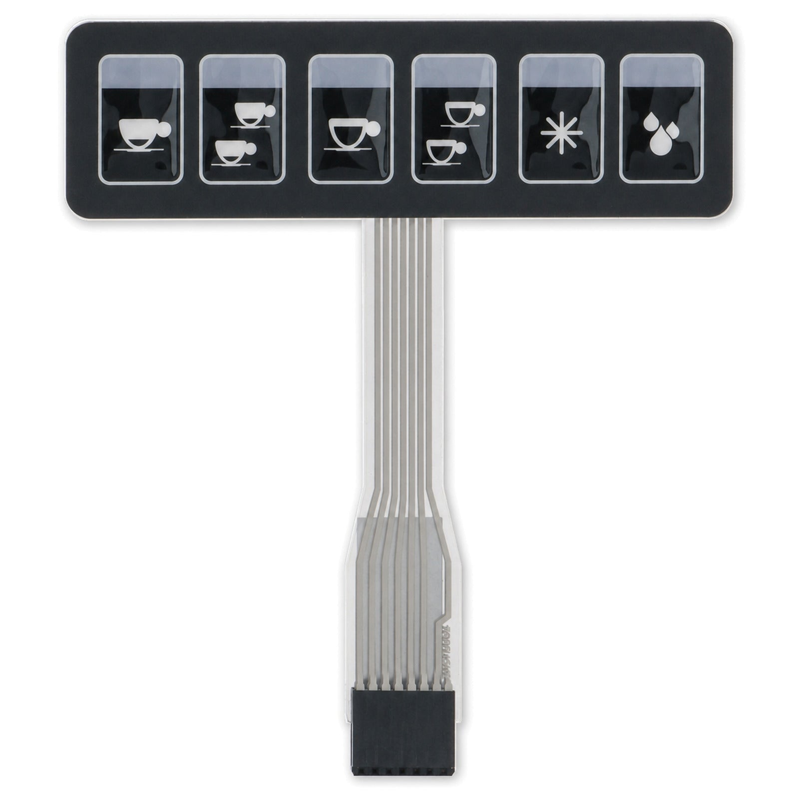 Pulsantiera 6 Tasti compatibile con BIANCHI VENDING - 4KP-L-CAF-00336 - 4KitchensParts