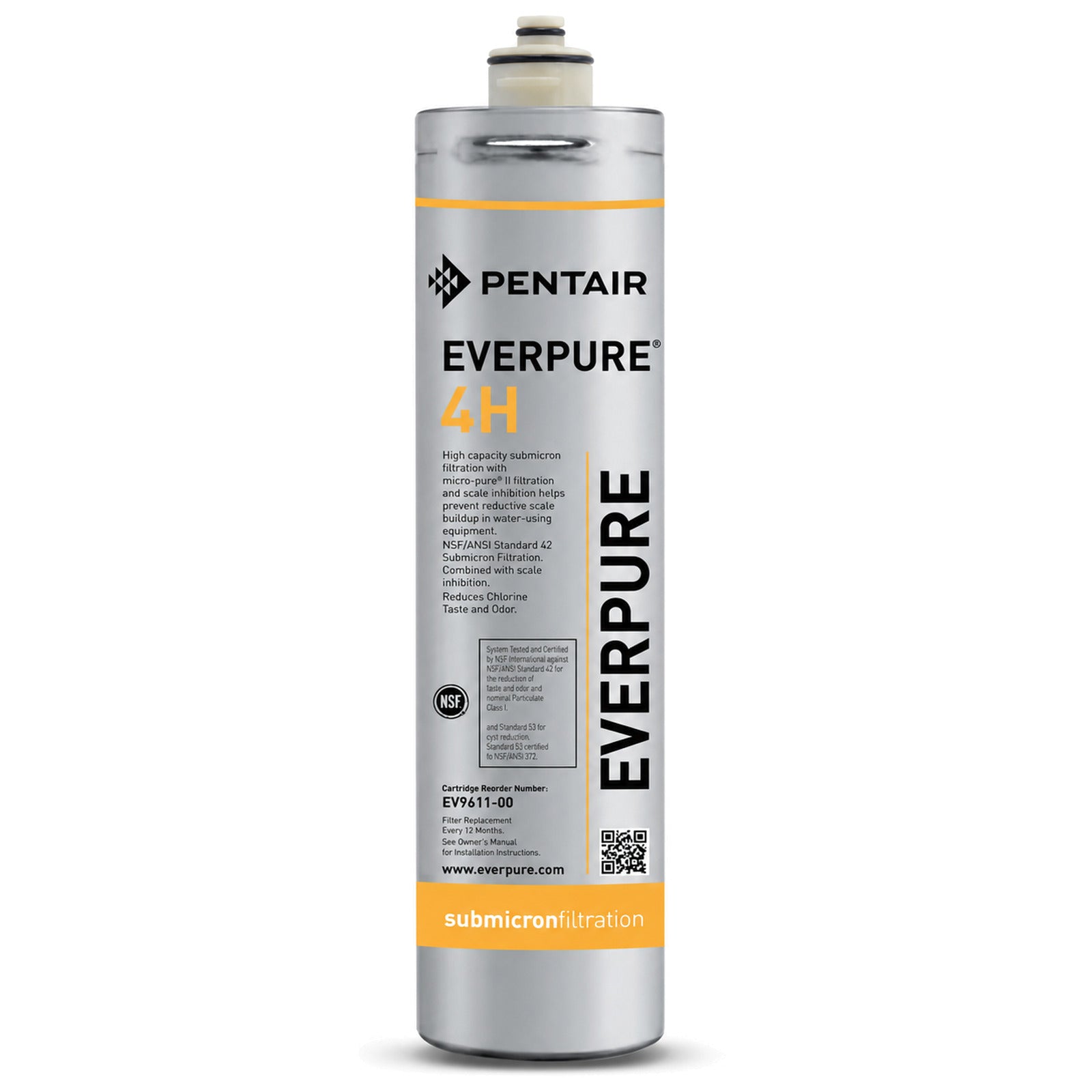 Filtro D'Acqua Everpure Tipo 4H Capacità compatibile con EVERPURE - 4KP-L-CAF-00351 - 4KitchensParts