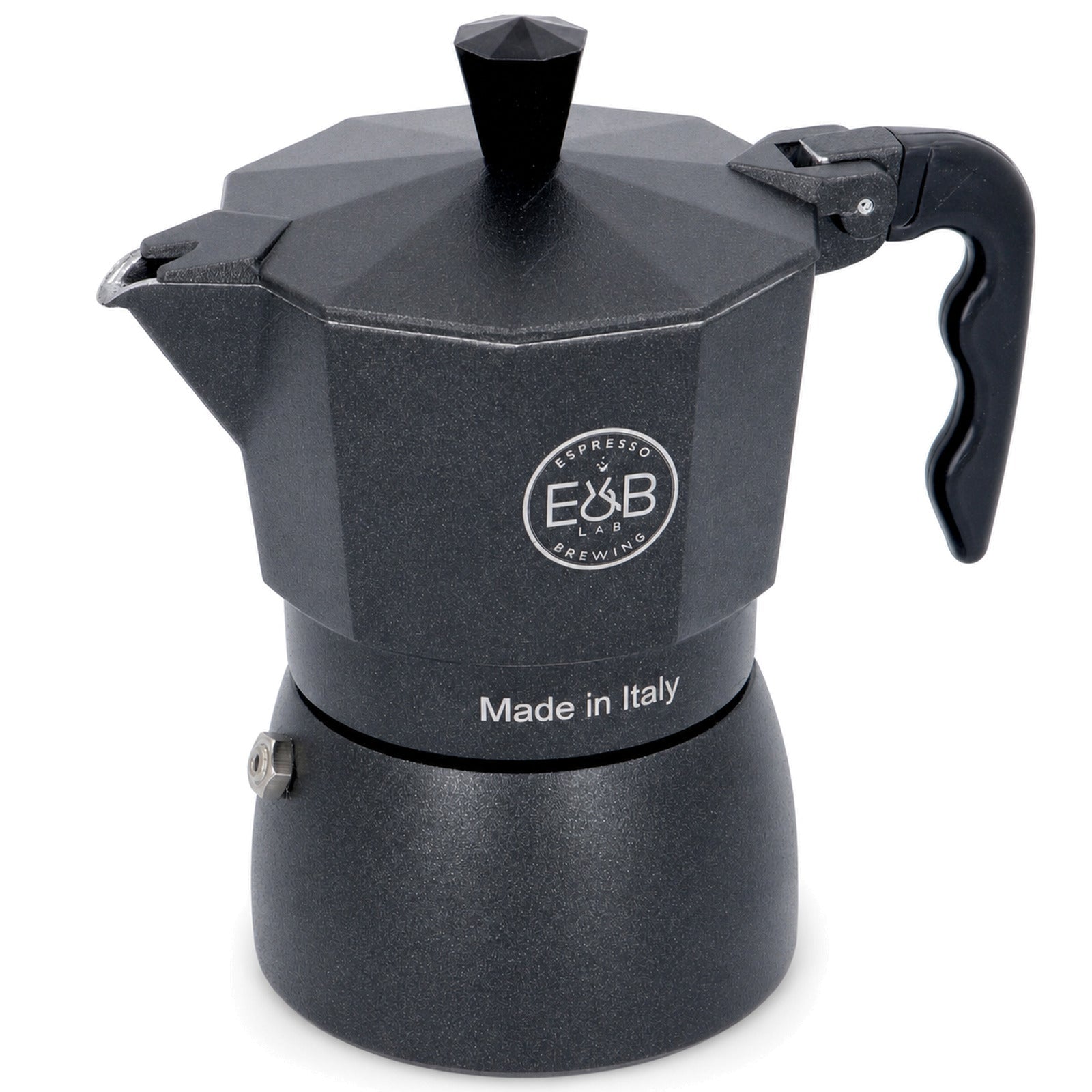 Moka Classica E&B 3 Tazze compatibile con E&B ESPRESSO & BREWING LAB - 4KP-L-CAF-00372 - 4KitchensParts
