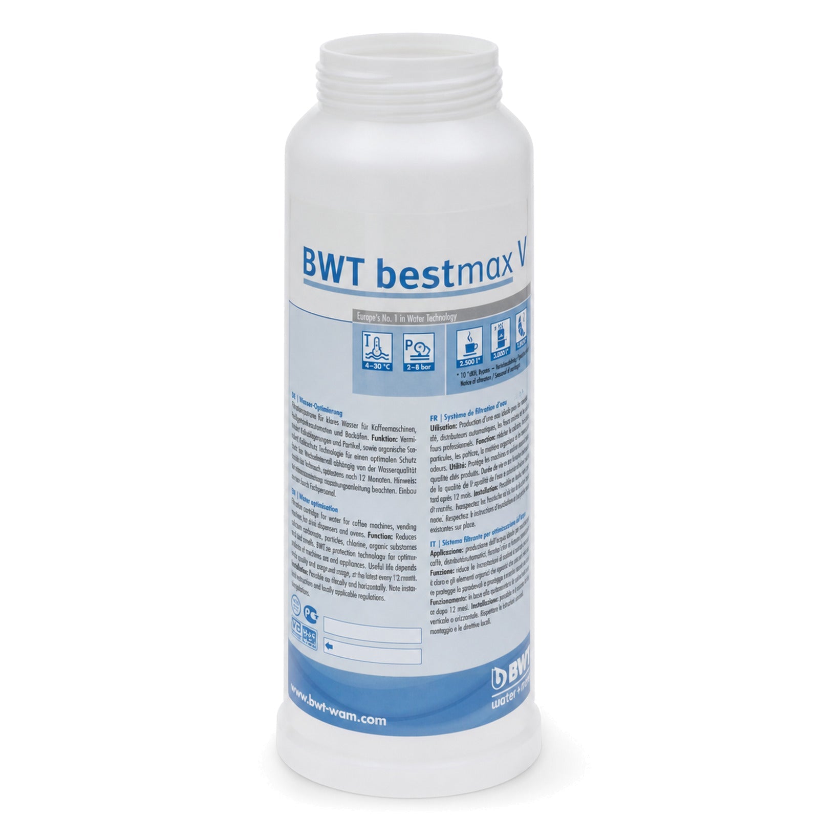 Cartuccia Filtro Bwt Bestmax V compatibile con BWT WATER MORE - 4KP-L-CAF-00374 - 4KitchensParts