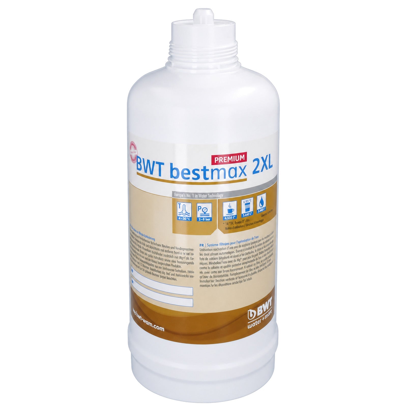 Cartuccia Filtro Bwt Bestmax Premium 2Xl compatibile con BWT WATER MORE - 4KP-L-CAF-00043 - 4KitchensParts