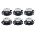 Tazze Cappuccino Hashtag Grigio 6 Pz. compatibile con ROCKET ESPRESSO MILANO ACCESSORIES - 4KP-L-CAF-00451 - 4KitchensParts