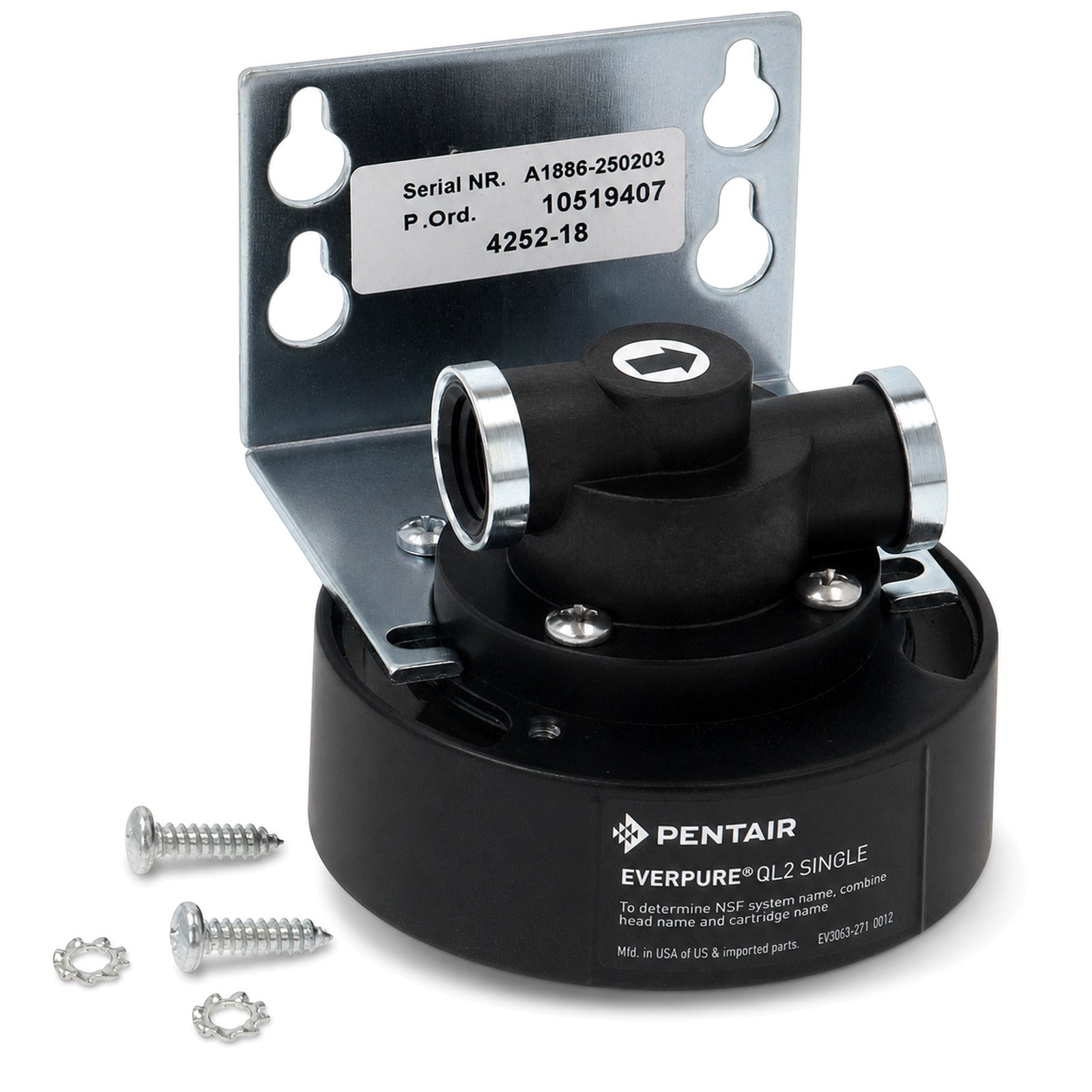 Testa Filtro Everpure Tipo Ql2 Attacco 3 compatibile con EVERPURE - 4KP-L-CAF-00456 - 4KitchensParts