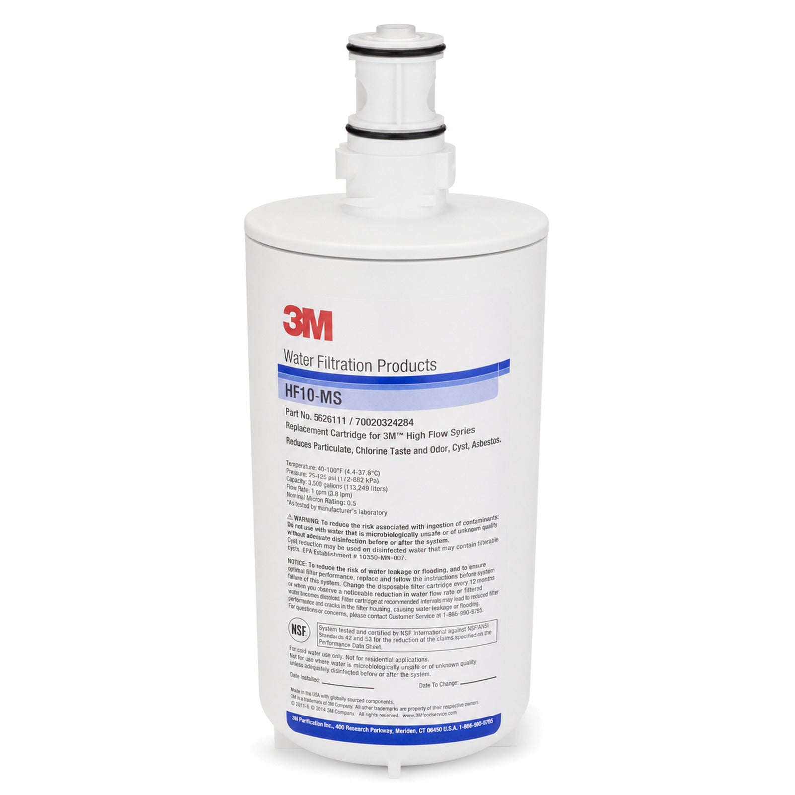 Cartuccia Filtro Acqua 3M Hf10-Ms compatibile con 3M - 4KP-L-CAF-00460 - 4KitchensParts