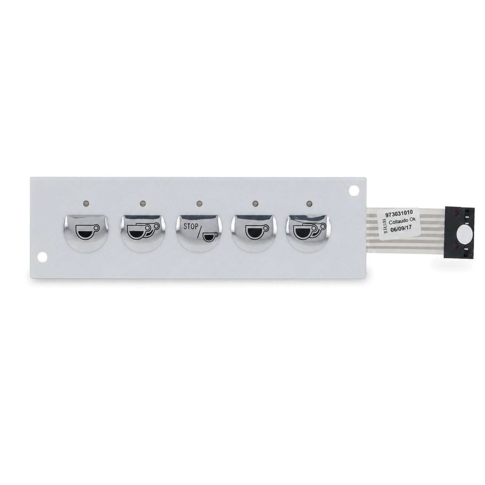 Membrana Pulsantiera 5 Tasti compatibile con CASADIO - 4KP-L-CAF-00490 - 4KitchensParts