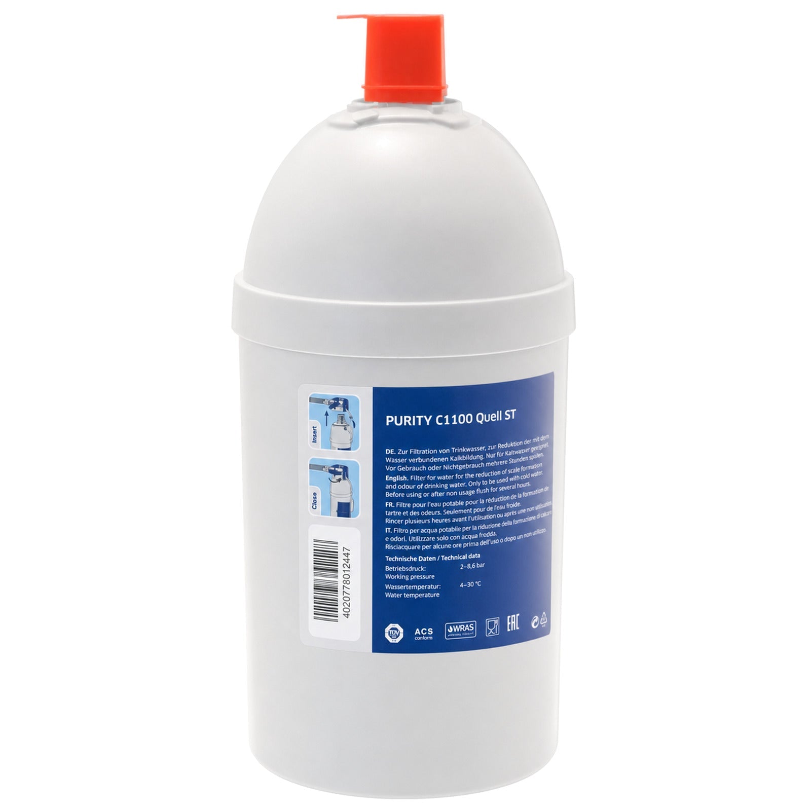 Filtro Acqua Brita Purity Quell St C1100 compatibile con ALPENINOX - 4KP-L-CAF-00054 - 4KitchensParts