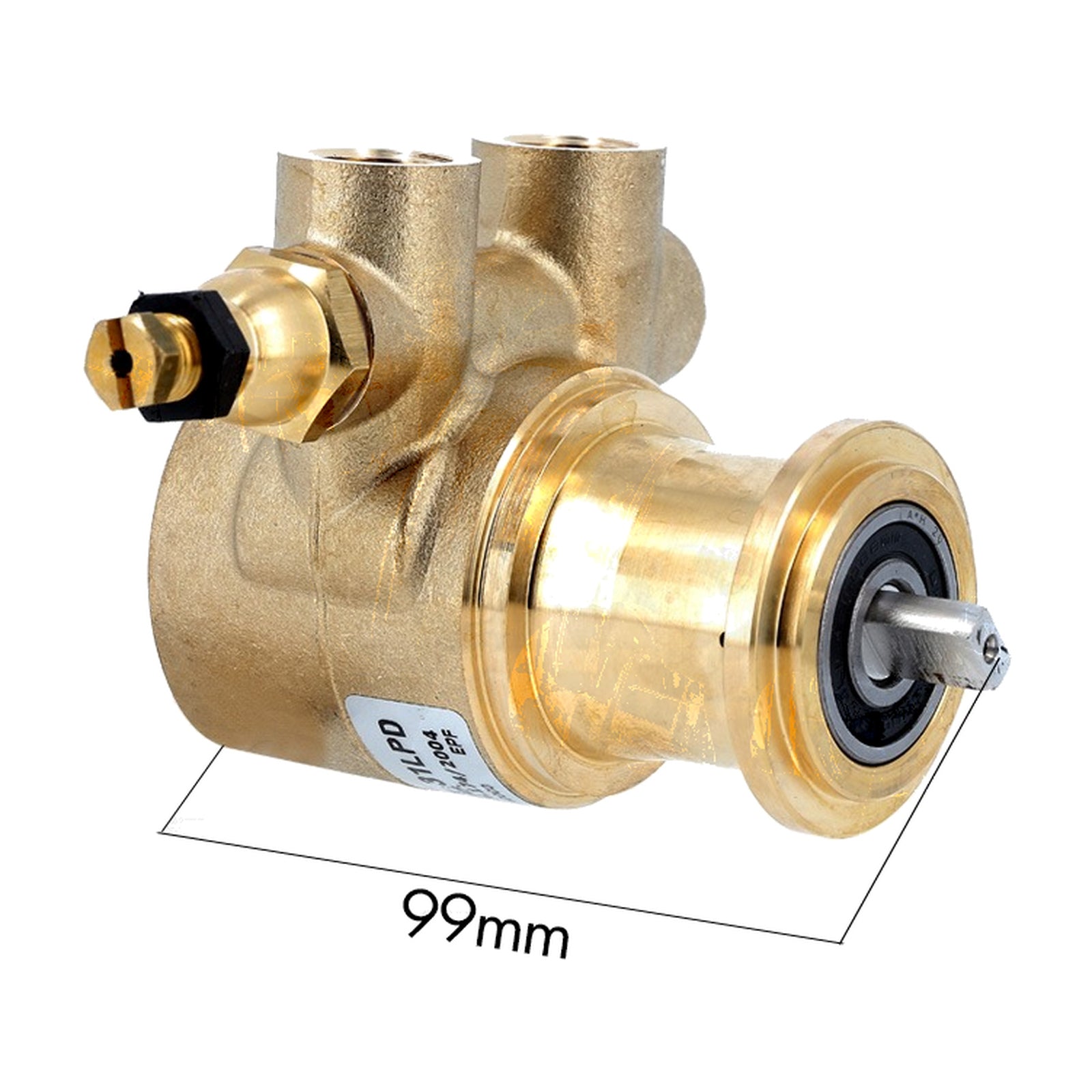 Pompa rotativa a fascetta Fluid-O-Tech 200 L/h 3/8" GAS CW510L - 4KP-D-CAF-00015 - 4KitchensParts
