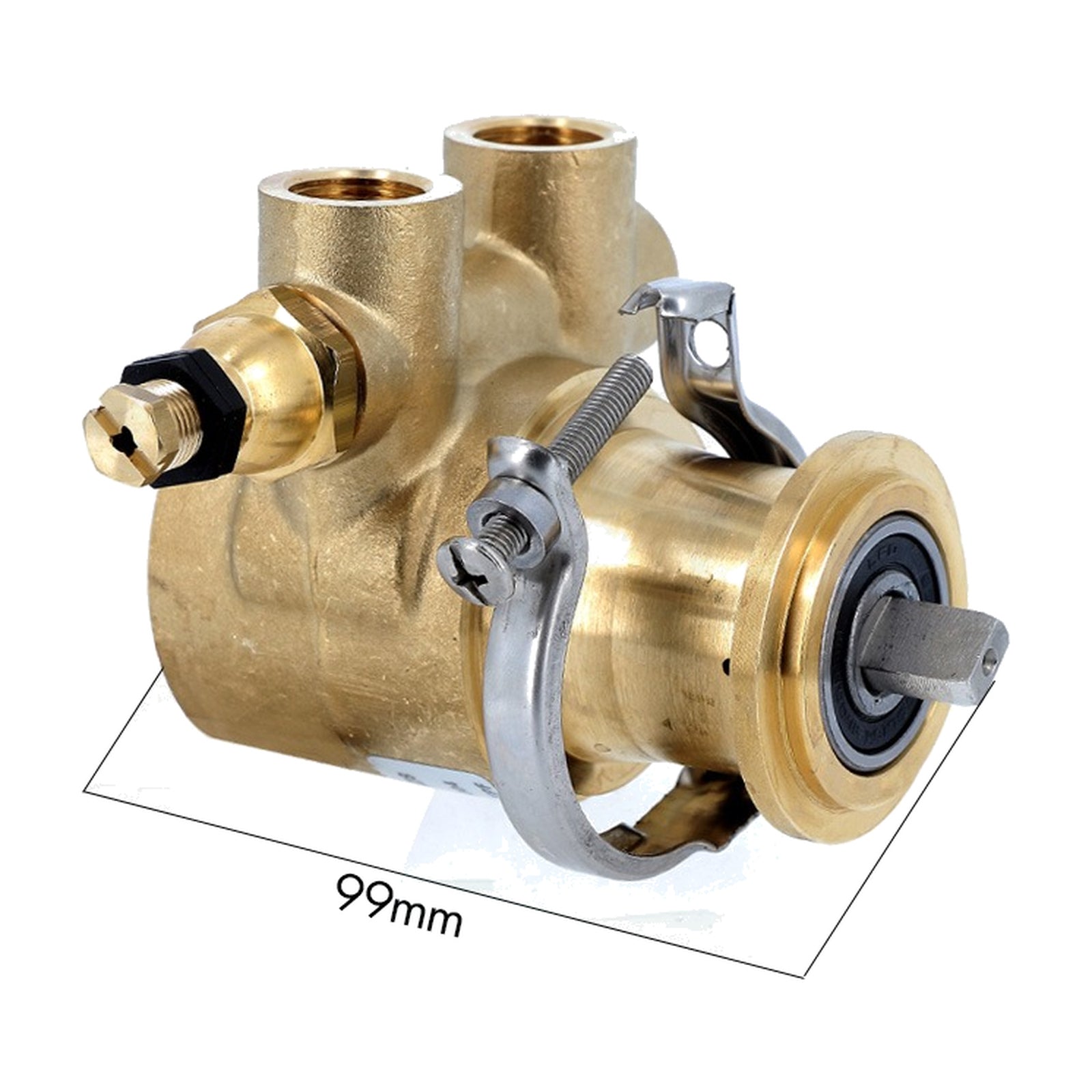 Pompa rotativa a fascetta Fluid-O-Tech 100 L/h 3/8" GAS compatibile con DALLA CORTE e altre marche - 4KP-D-CAF-00074 - 4KitchensParts