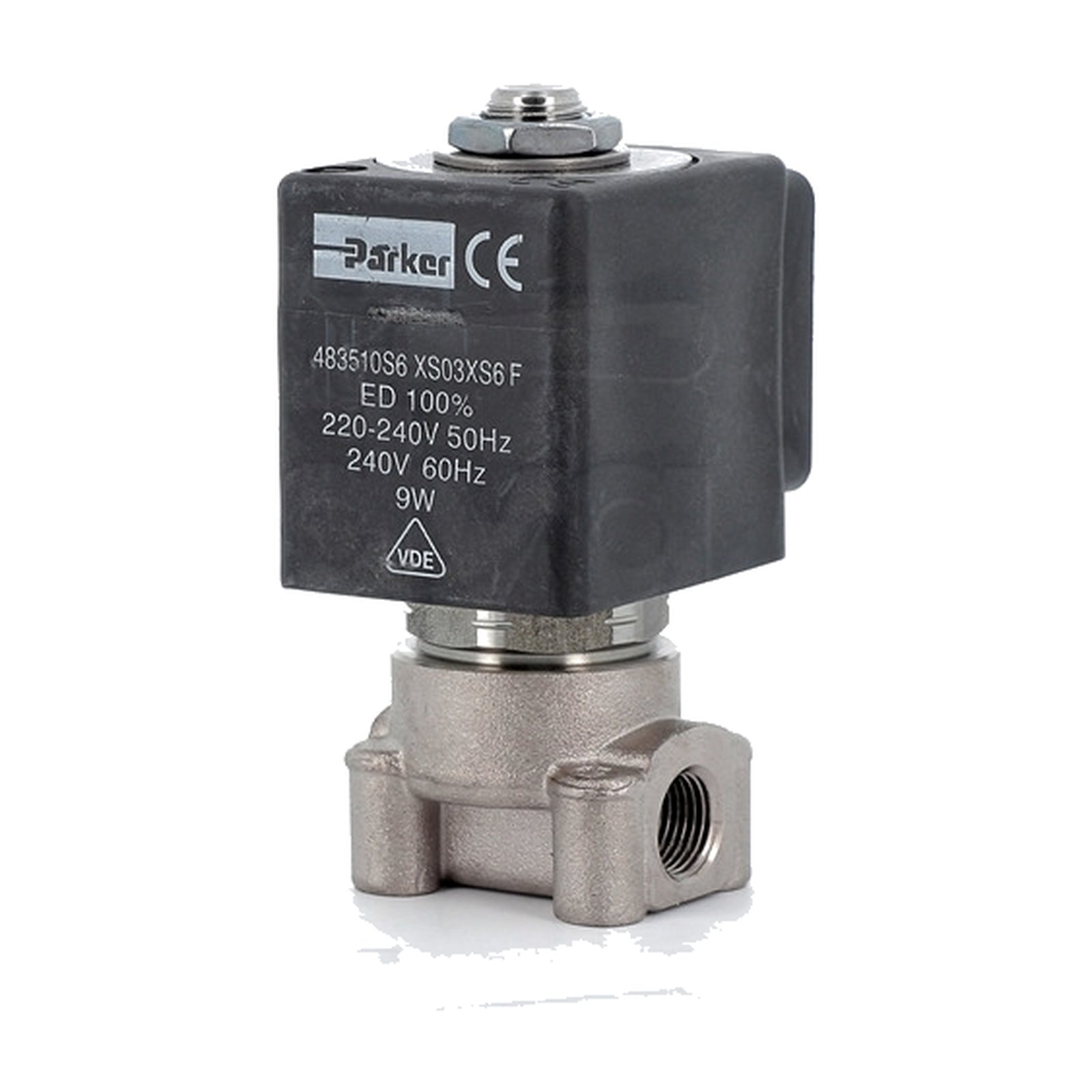Elettrovalvola 2 vie 220/240 V 50 Hz e 240 V 60 Hz 9 W compatibile con WEGA - 4KP-D-CAF-00103 - 4KitchensParts