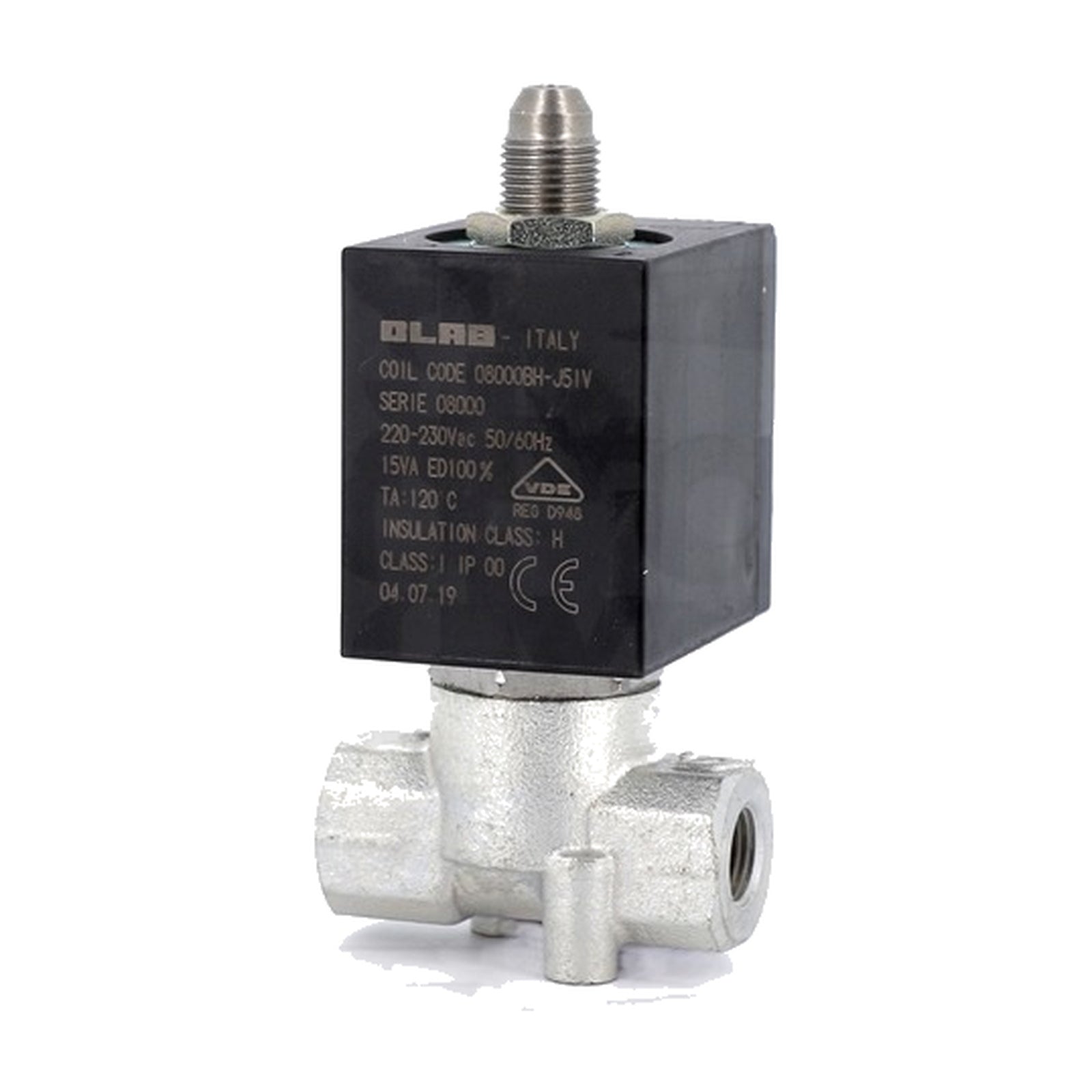 Elettrovalvola OLAB 3 vie 1/8 1/8 220/230 V 50/60 Hz 16 bar DN1,4 - 4KP-D-CAF-00107 - 4KitchensParts