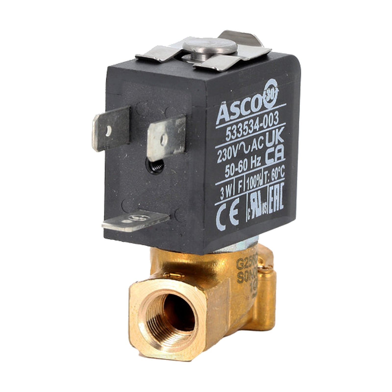 Elettrovalvola SIRAI autolivello 1/8 1/8 230 V 50/60 Hz DN2,3 ingombro piccolo - 4KP-D-CAF-00114 - 4KitchensParts