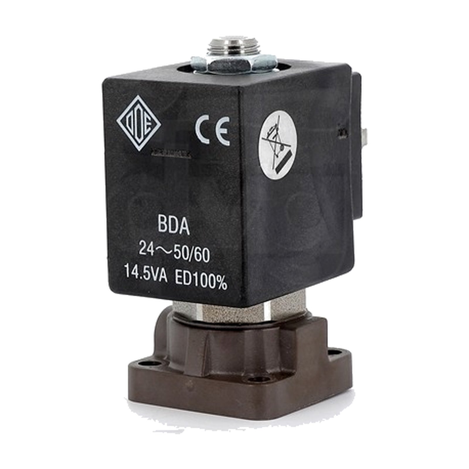Elettrovalvola ODE 2 vie NC 24 V 50/60 Hz 15 bar DN1,5 mm RUBINO, TECNOPOLIMERO NSF - 4KP-D-CAF-00121 - 4KitchensParts