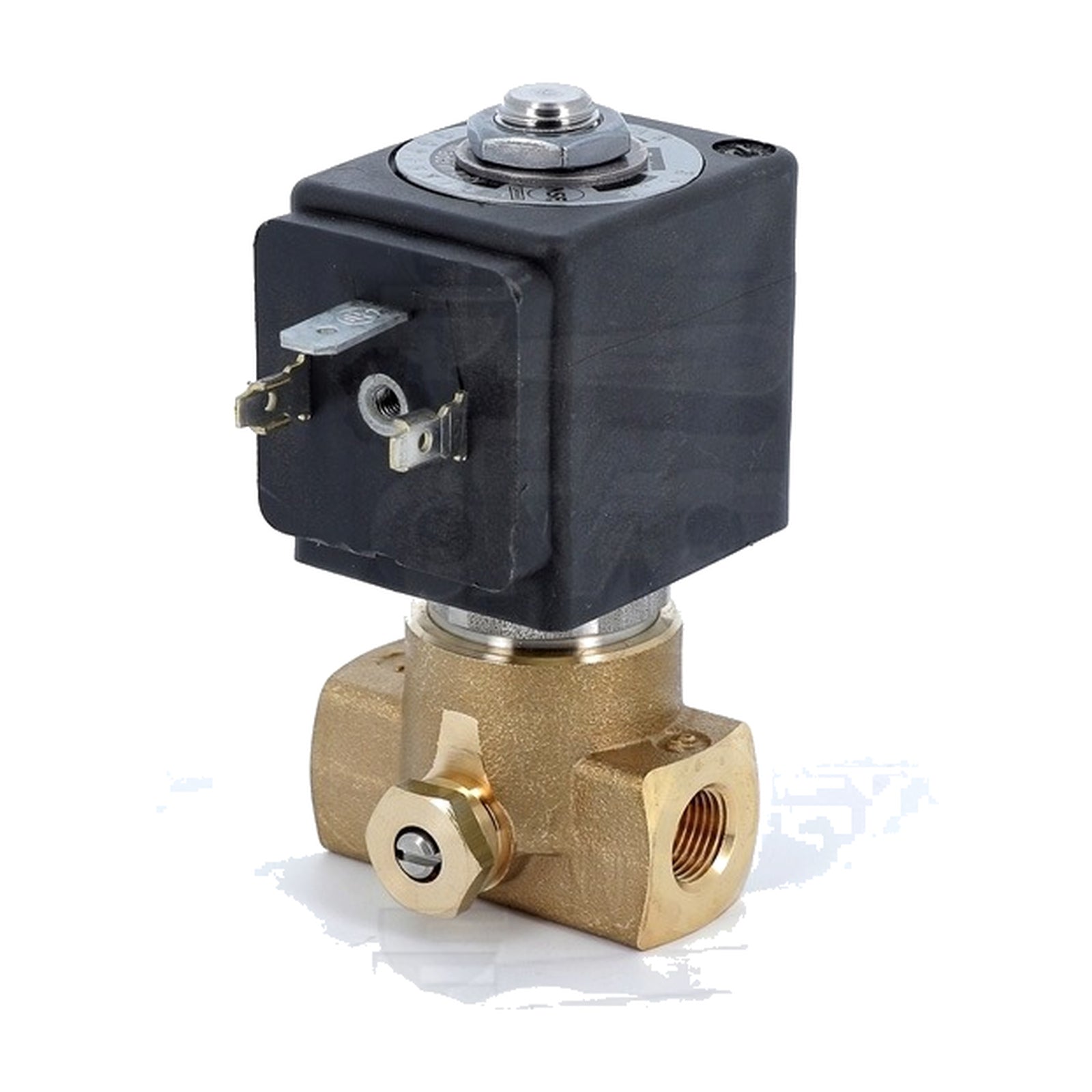 Elettrovalvola LUCIFER 2 vie 1/8 1/8 220/240 V 50/60 Hz con regolazione di flusso CW510L NSF compatibile con LA SPAZIALE - 4KP-D-CAF-00134 - 4KitchensParts
