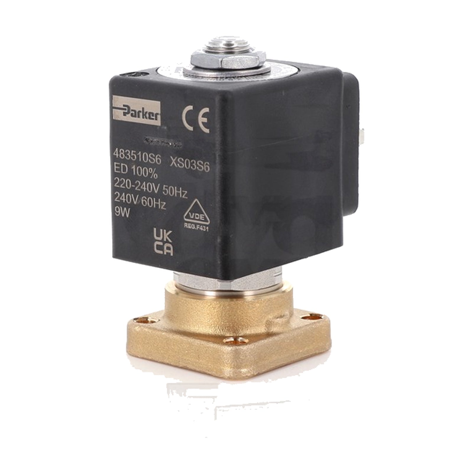 Elettrovalvola PARKER 2 vie a basetta 220/230 V 50/60 Hz 9 W VITON® DN2,5 mm - 4KP-D-CAF-00142 - 4KitchensParts