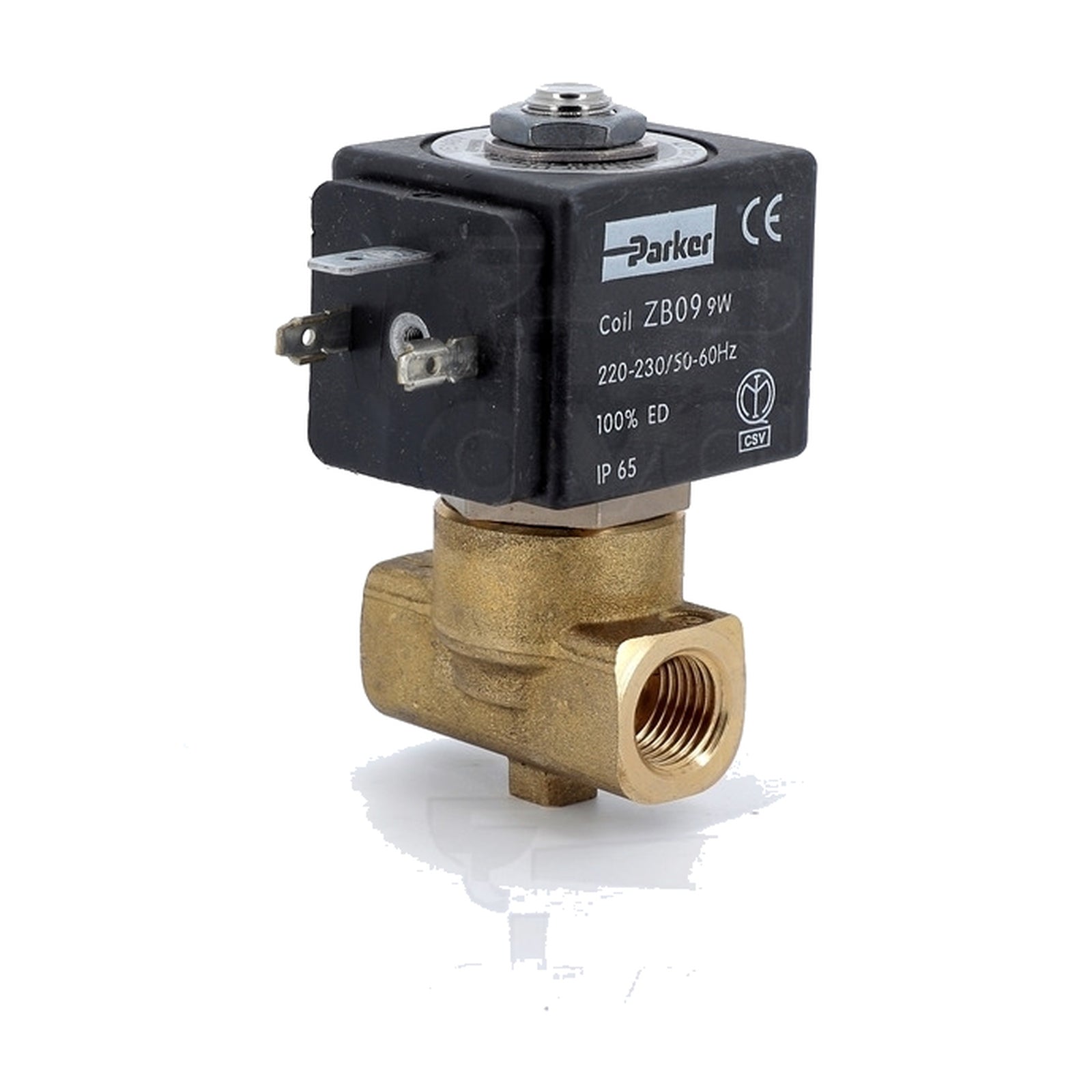Elettrovalvola PARKER 2 vie 1/4 1/4 DN1,5 mm 220/230 V 50/60 Hz 9 W - 4KP-D-CAF-00152 - 4KitchensParts