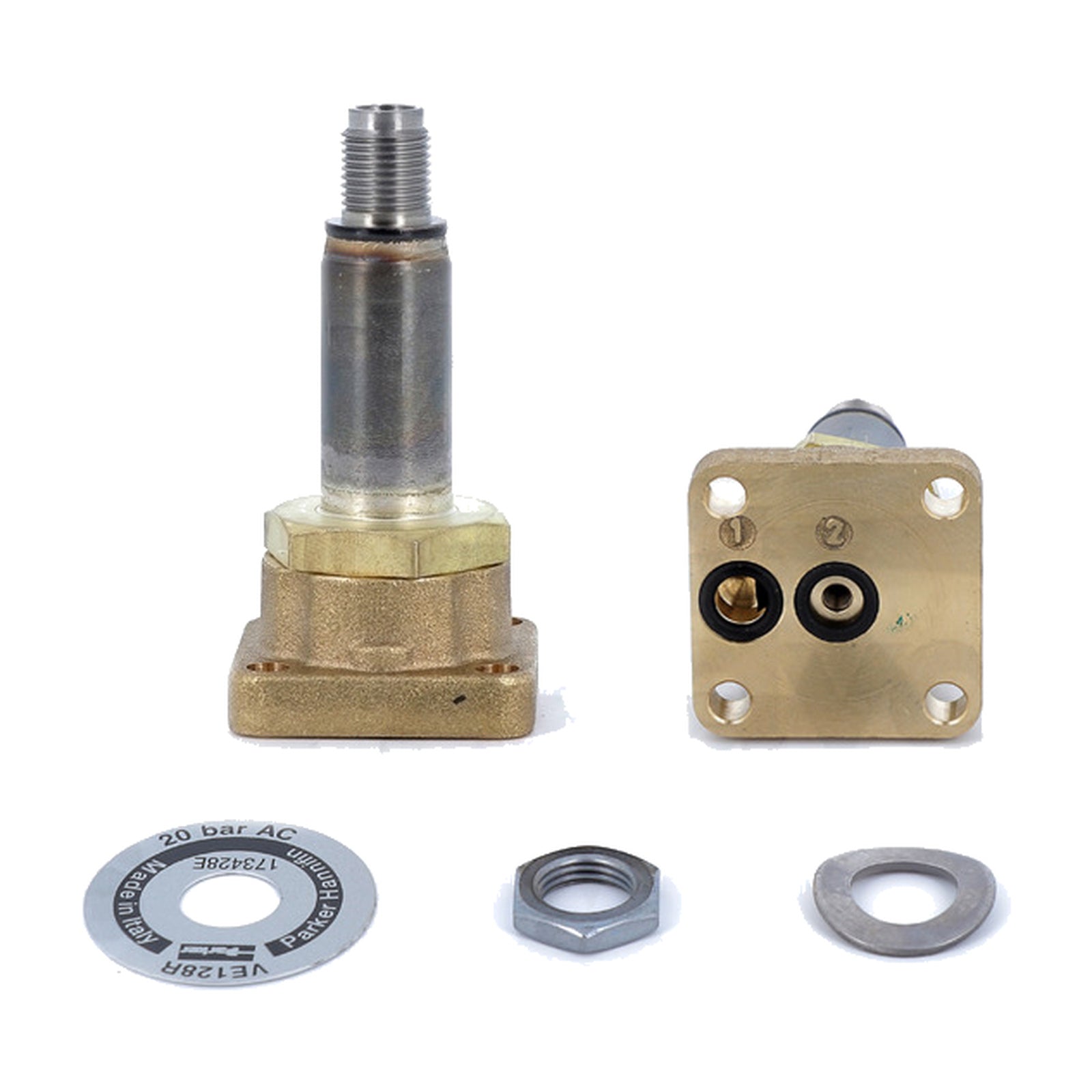 Parte meccanica PARKER 3 vie a basetta tenuta RUBINO DN1,3 mm - 4KP-D-CAF-00154 - 4KitchensParts
