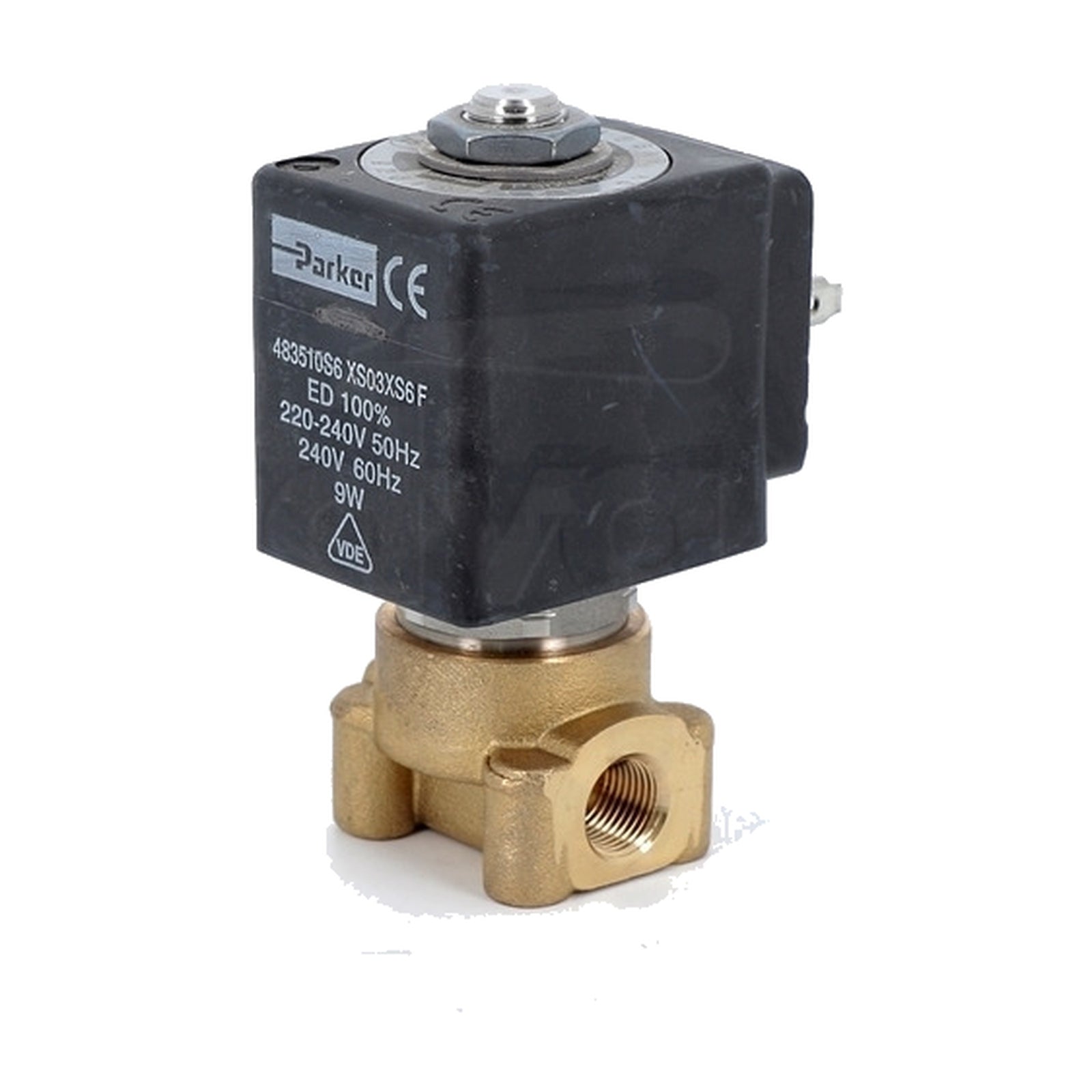 Elettrovalvola PARKER 2 vie 1/8"G 220/240 V 50/60 Hz CW510L compatibile con SANREMO ZOE - 4KP-D-CAF-00165 - 4KitchensParts