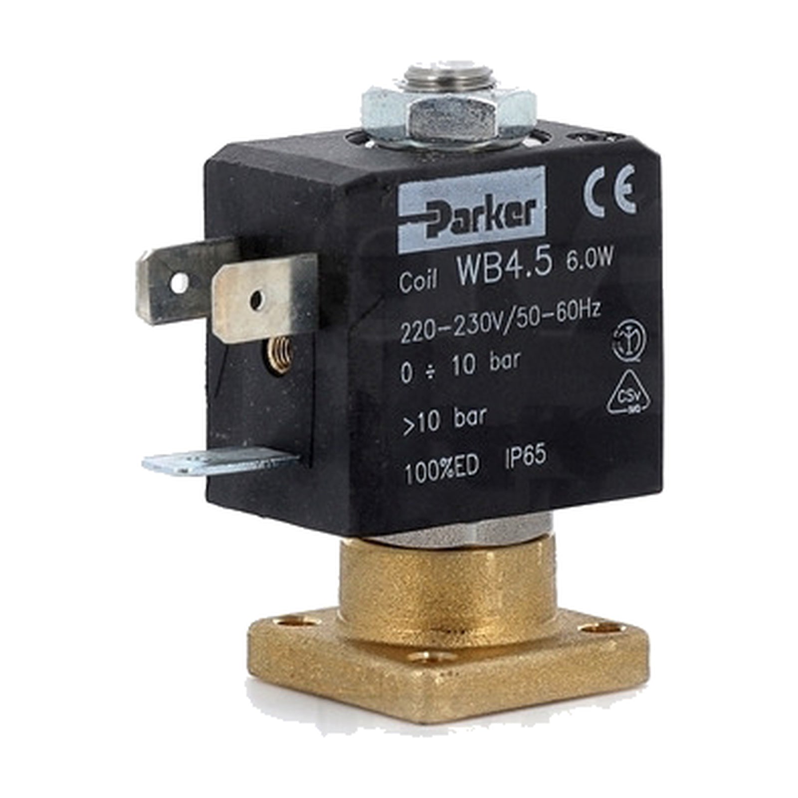 Elettrovalvola PARKER 2 vie a basetta PICCOLA 230 V-50/60 Hz - 4KP-D-CAF-00166 - 4KitchensParts