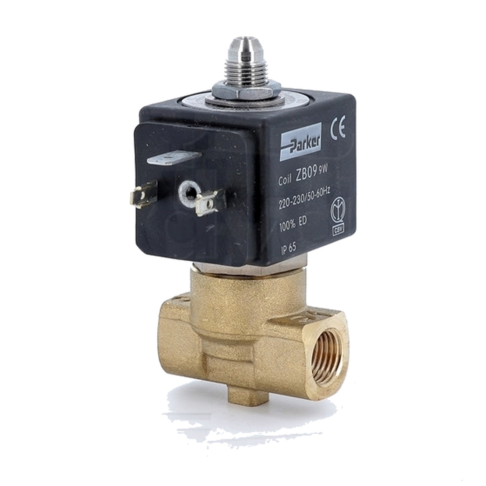 Elettrovalvola PARKER 3 vie 1/4 VITON 220/230 V 50/60 Hz, 7 BAR, DN2,5 - 4KP-D-CAF-00172 - 4KitchensParts