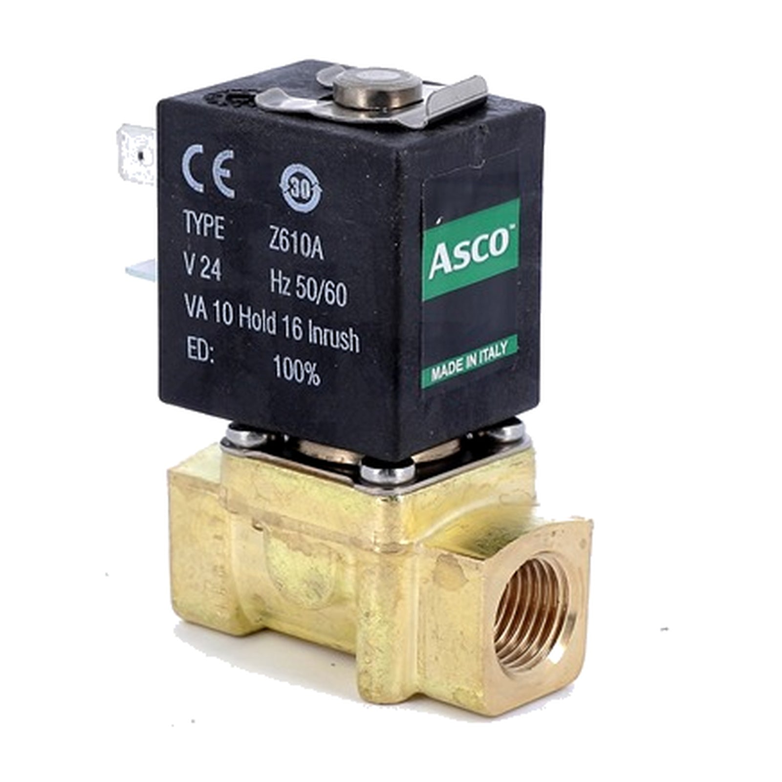 Elettrovalvola SIRAI 2 vie 24 V AC 1/4F 1/4F DN 3 mm - 4KP-D-CAF-00176 - 4KitchensParts