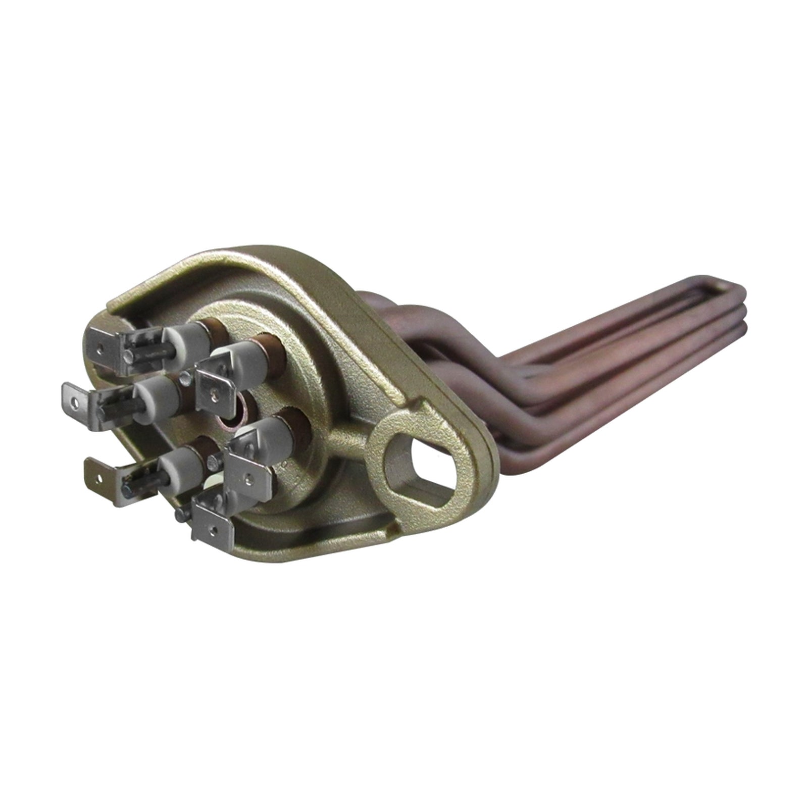 Resistenza 2/3 gruppi 4500 W 230/380 V LSF 380 mm 6 poli con Faston compatibile con FAEMA - 4KP-D-CAF-00252 - 4KitchensParts