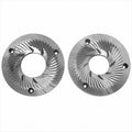 Macine piane in acciaio K110 D.120mm DX compatibili con ROSSI Spartacus T.V. - 4KP-D-MAC-00200 - 4KitchensParts