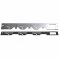 Frontone display in acciaio inox, due lamiere, compatibile con ASTORIA - 4KP-L-CAF-00504 - 4KitchensParts