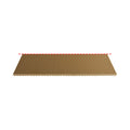 Tavella refrattaria sabbiata 850x415x14 mm MORETTI FORNI 76001190