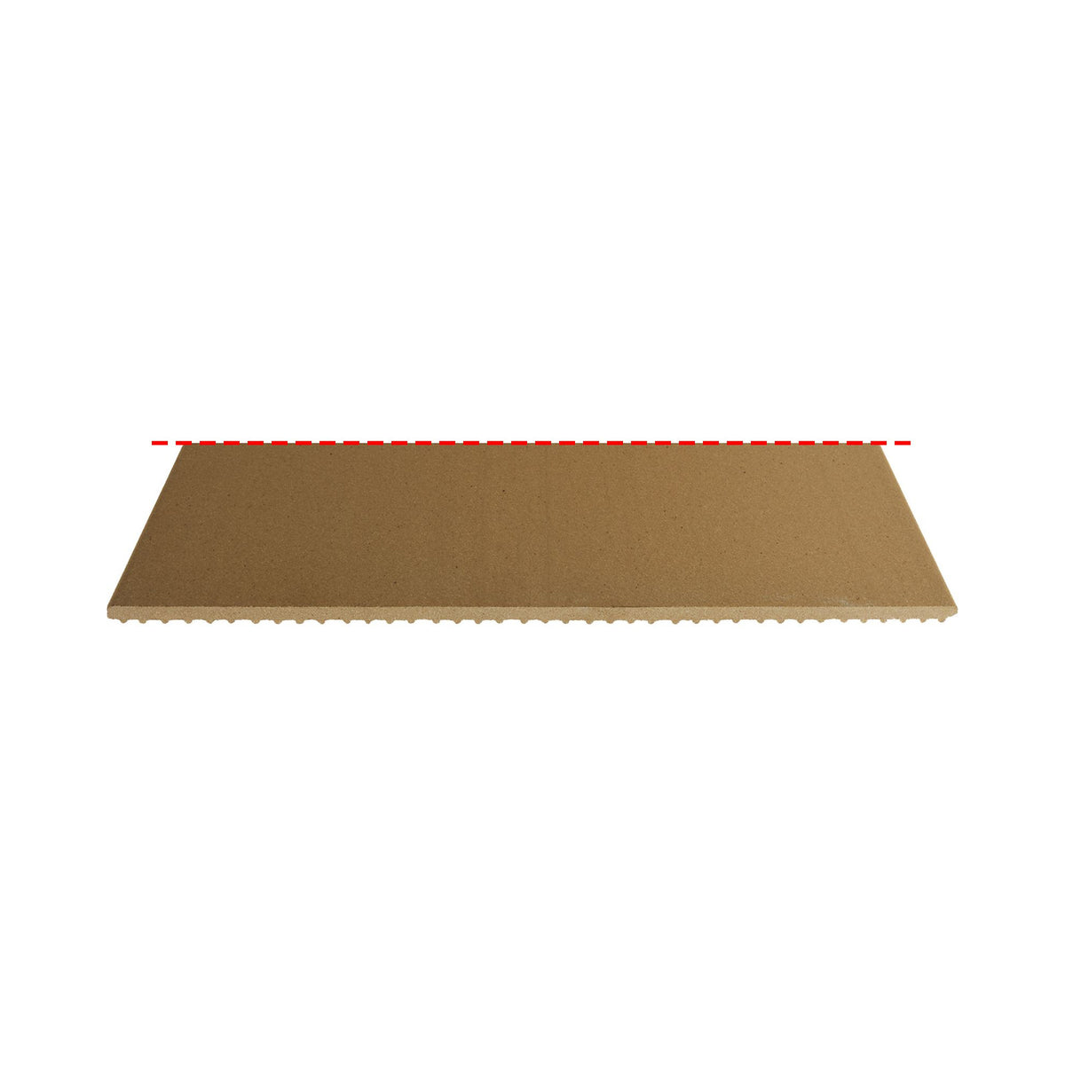 Tavella refrattaria sabbiata 850x415x14 mm MORETTI FORNI 76001190