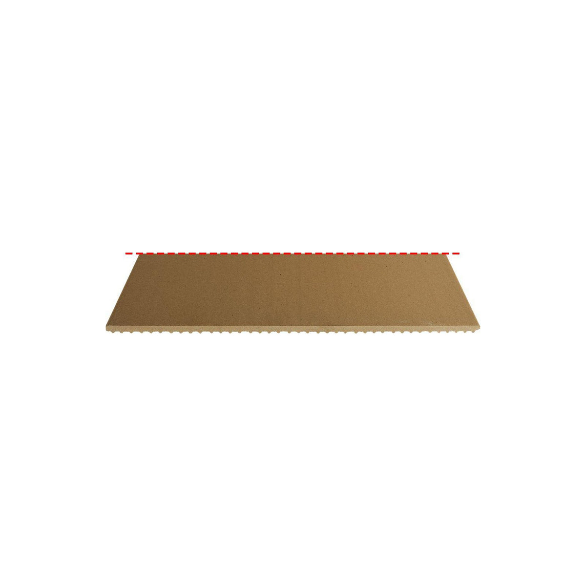 Tavella refrattaria sabbiata 805x415x15 mm MORETTI FORNI 76001170