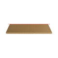 Pietra refrattaria 1074x358x16+3 mm CUPPONE