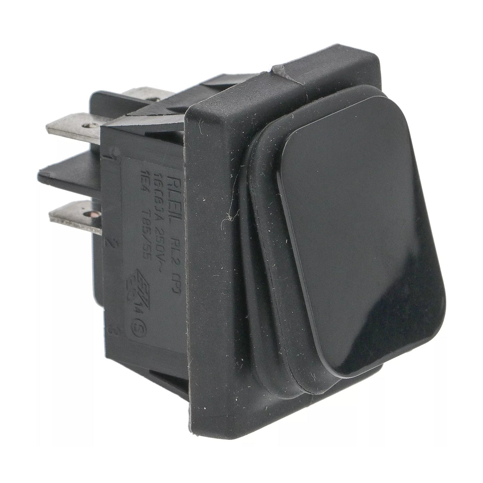 Pulsante bipolare istantaneo nero 16A 250V - 4KP-L-INT-00001 - 4KitchensParts