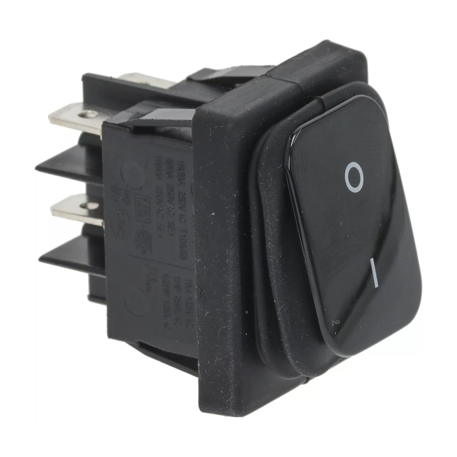 Interruttore bipolare nero 16A 250V TELME - 4KP-L-INT-00003 - 4KitchensParts