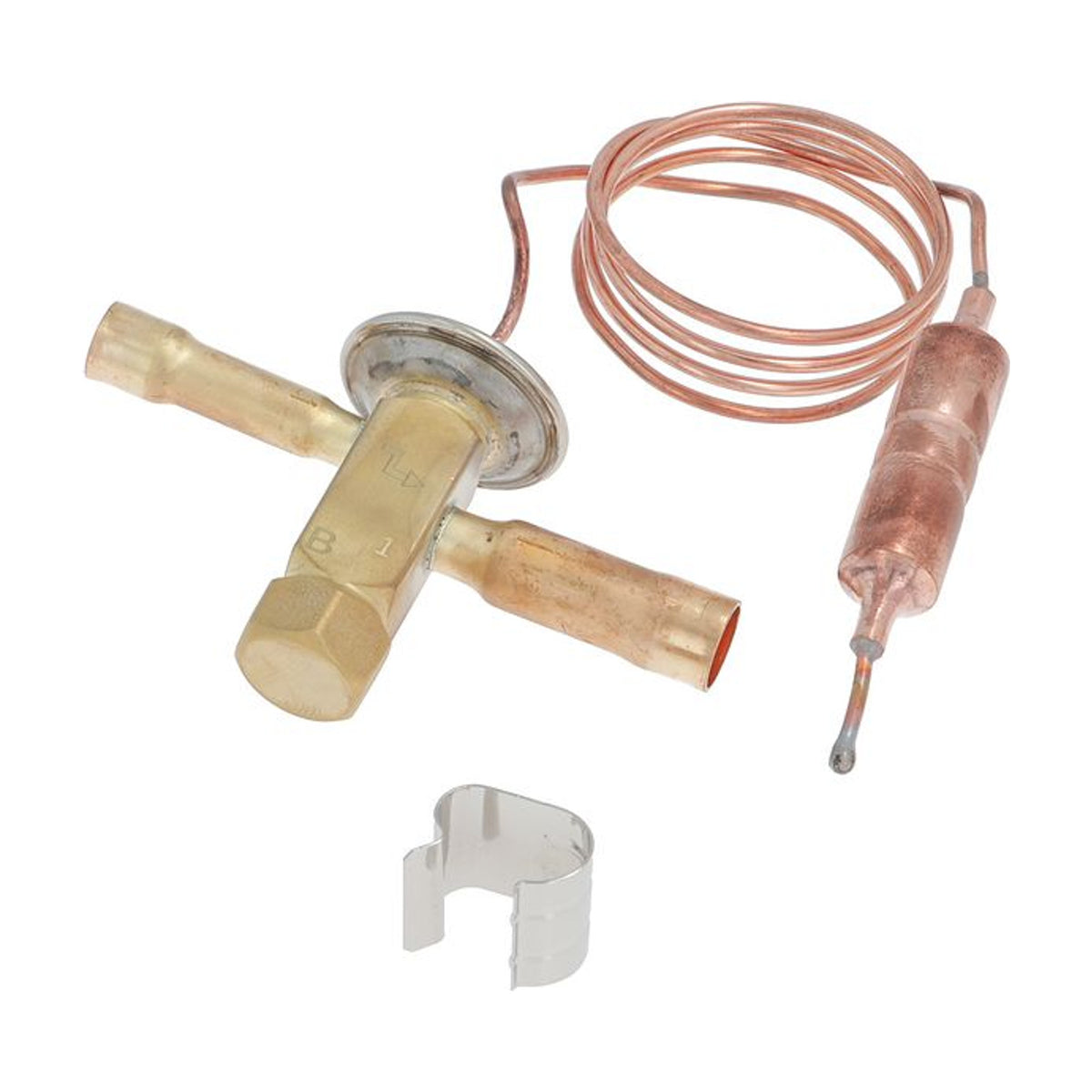 Valvola termostatica Sanhua RFGB04-0.23-133 a saldare con bulbo capillare e clip