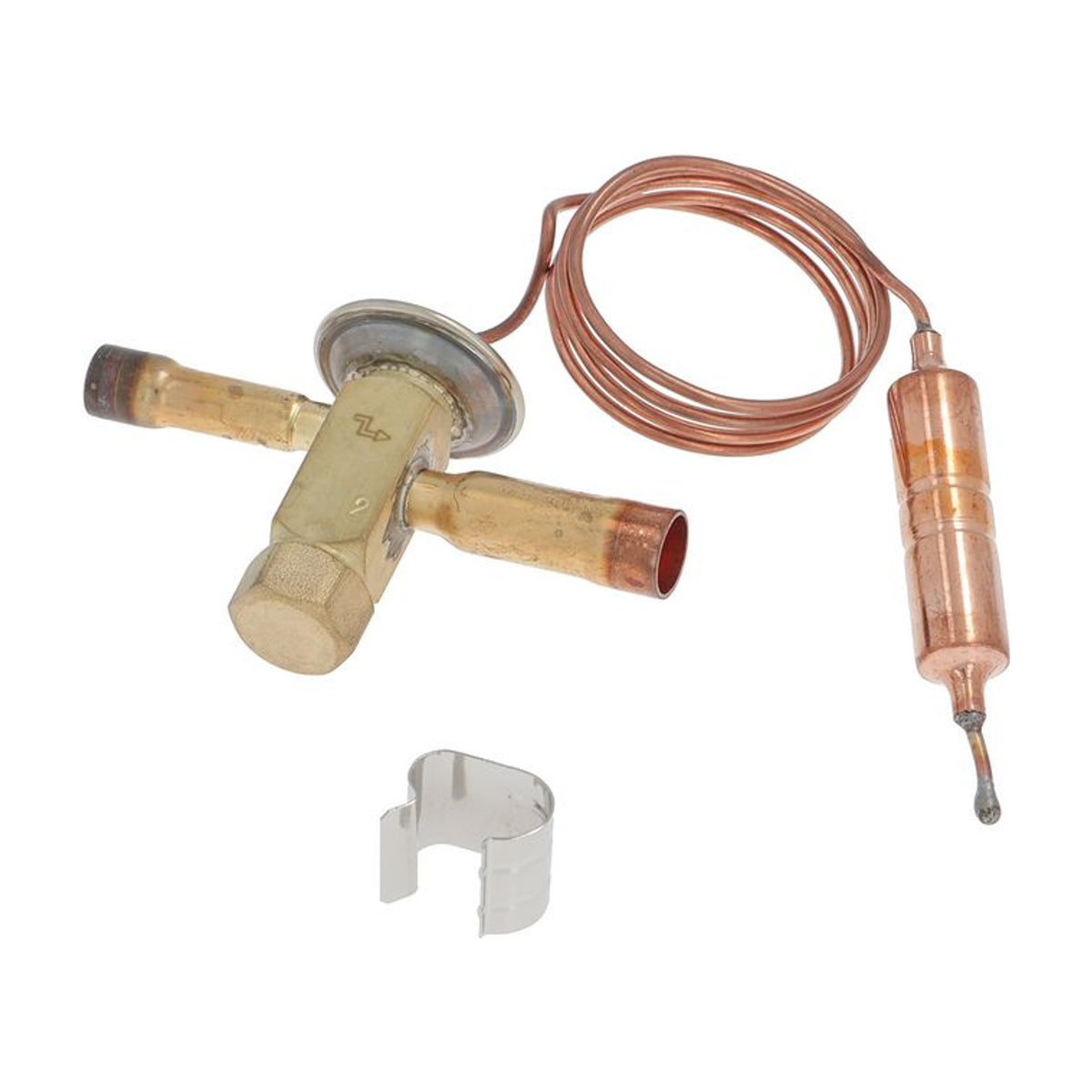 Valvola termostatica Sanhua RFGB04-0.44-144 a saldare con bulbo capillare e clip