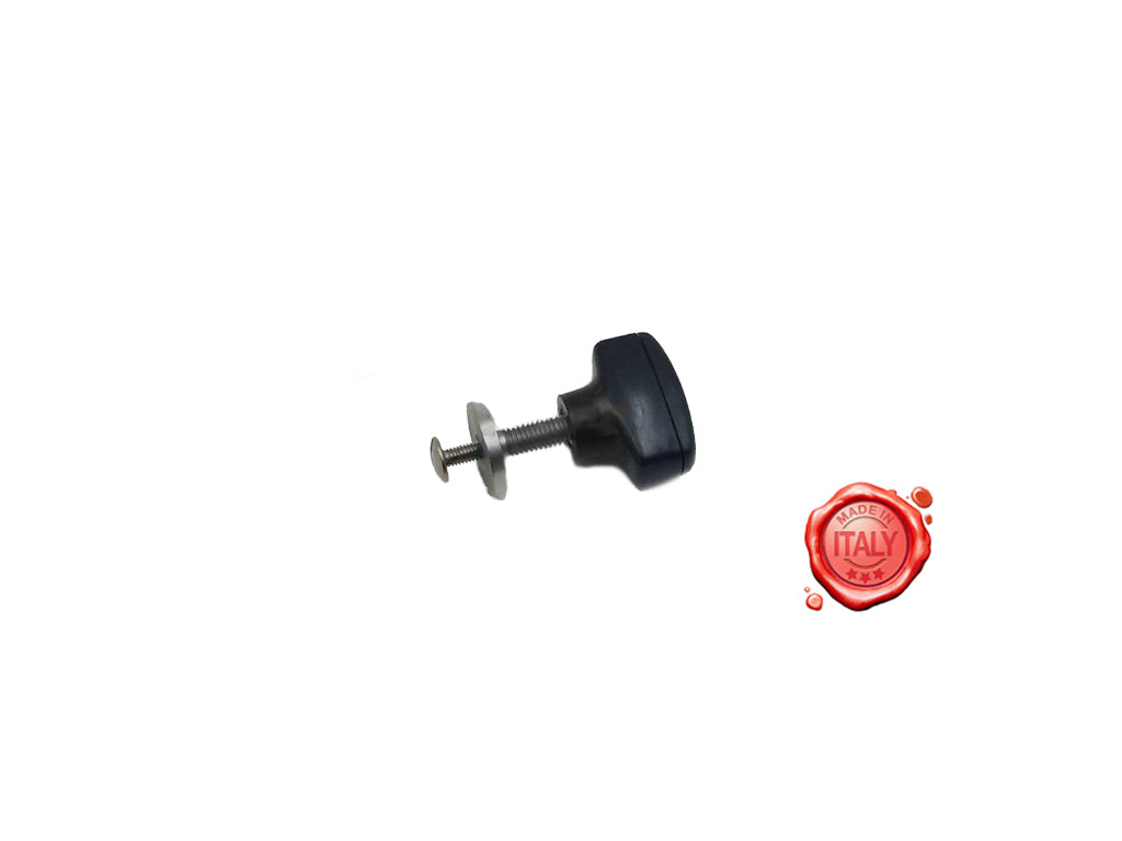 MANIGLIA COMPLETA DI VITE FERMARESIDUI BIZ BIZERBA MOD.VS 12 350/37 - Meat Slicer spare part - 4KitchensParts