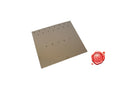 PIASTRA INOX CON PUNTINE 265X240MM UNIVERSALE - Meat Slicer spare part - 4KitchensParts
