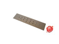 PIASTRA INOX CON PUNTINE 240X55MM UNIVERSALE - Meat Slicer spare part - 4KitchensParts