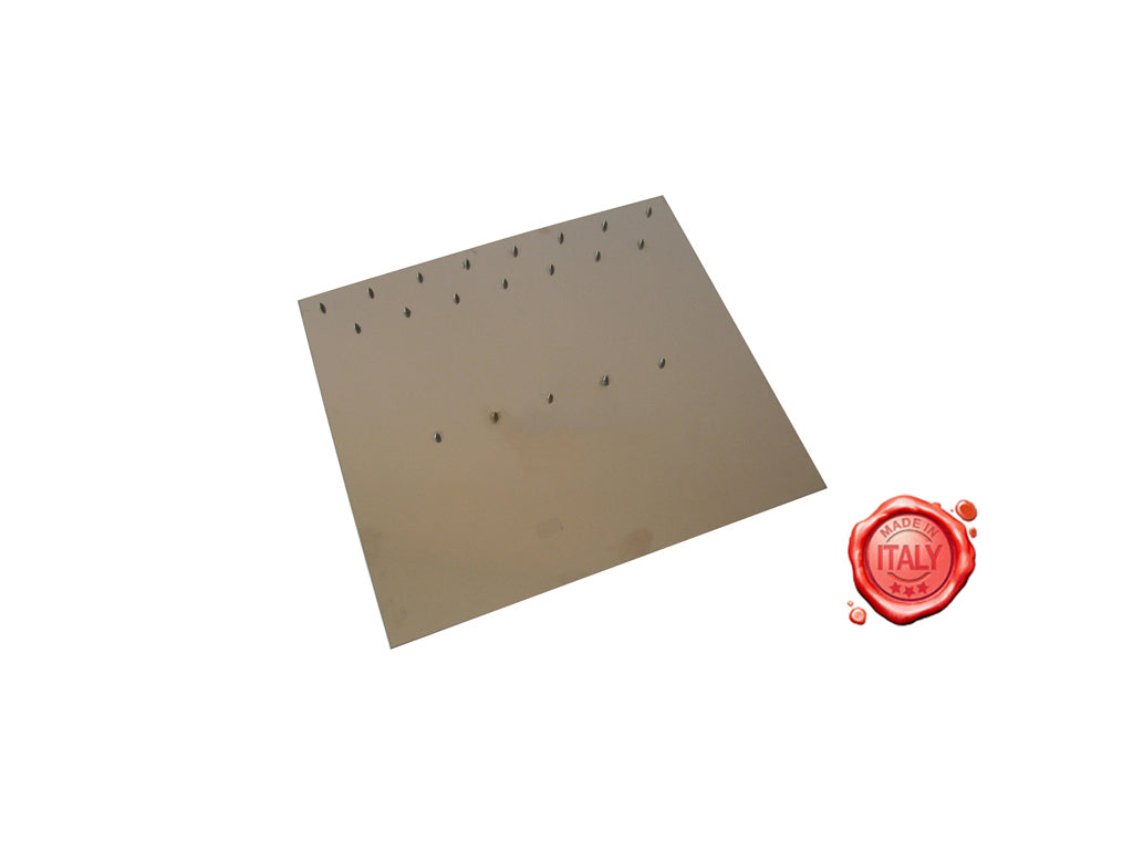 PIASTRA INOX CON PUNTINE 265X220MM UNIVERSALE - Meat Slicer spare part - 4KitchensParts