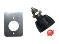MANOPOLA BLOCCAGGIO CARRELLO COMPLETA DUEG DUEGGI 350 INCL. FAMA 35 - Meat Slicer spare part - 4KitchensParts