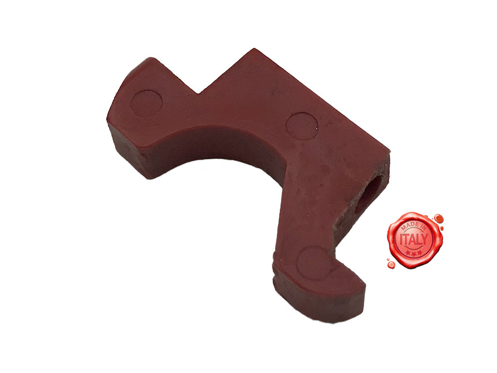 GRILLETTO ROSSO PER MANOPOLA SPINGICARRELL ABO - Meat Slicer spare part - 4KitchensParts