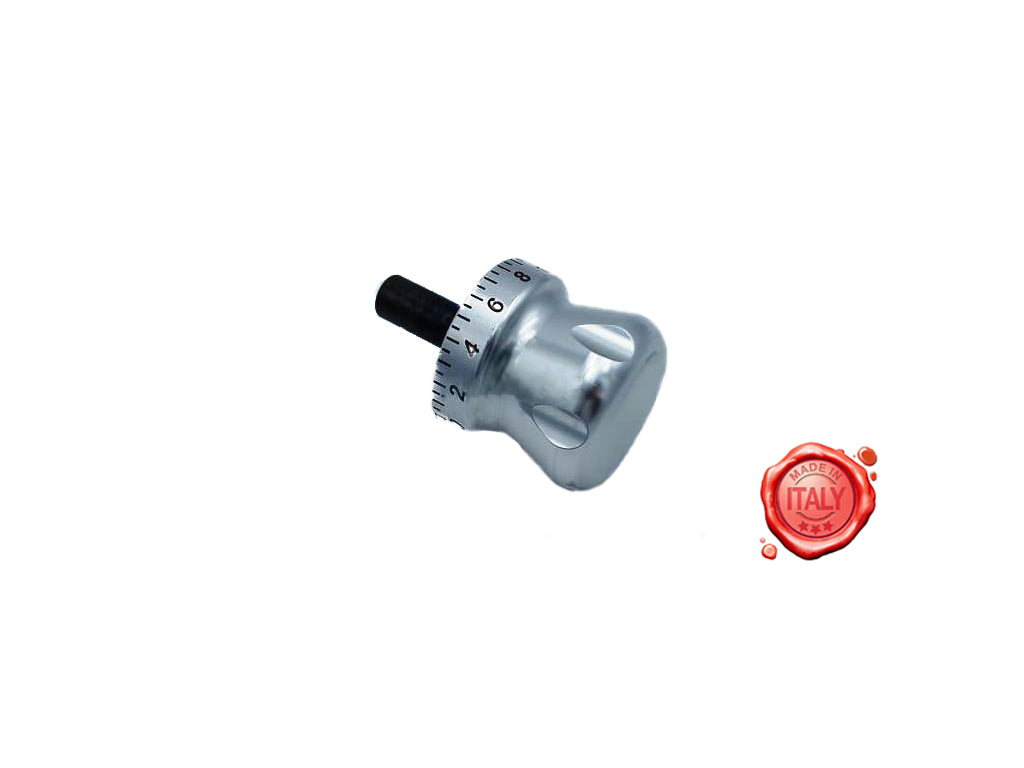 MANOPOLA OROLOGIO RGV MOD.300/350/370 SILV RGV MOD.300/350/370 SILV - Meat Slicer spare part - 4KitchensParts