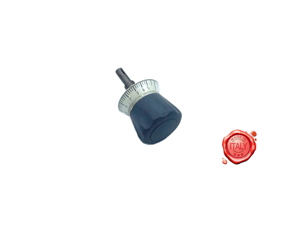 MANOPOLA OROLOGIO GRIGIA D.12 SIRMAN MOD.L SIRMAN MOD.LEONARDO GALI - Meat Slicer spare part - 4KitchensParts